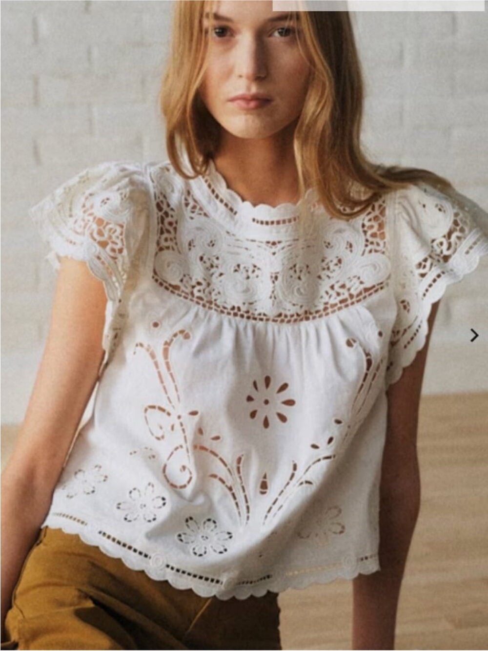 New Sezane Hella Blouse from Sézane x SEA NY collection
